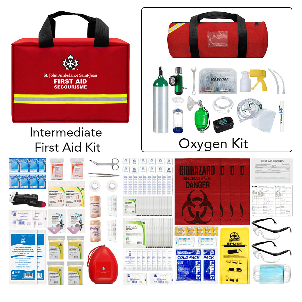 Advanced First Aid Kit - WorkSafeBC Compliant